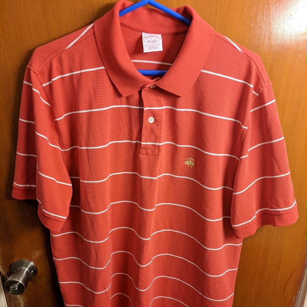 Brooks Brothers Performance Polo - Large - Red
